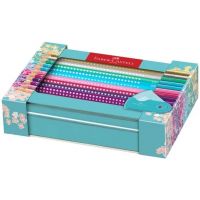 Faber-Castell: Sparkle súprava farebných ceruziek – 20 kusov v kovovej darčekovej krabičke - f/a/Faber-Castell-Sparkle-suprava-farebnych-ceruziek---20-kusov-v-kovovej-darcekovej-krabicke-1.jpg