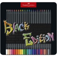 Faber-Castell: Black Edition 24 dielny set farebných ceruziek v kovovej krabičke - f/a/faber-castell-black-edition-24-dielny-set-farebnych-ceruziek-v-kovovej-krabicke.jpg