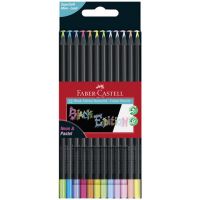 Faber-Castell: Black Edition Pastel 12 dielny set farebných ceruziek - f/a/faber-castell-black-edition-pastel-12-dielny-set-farebnych-ceruziek.jpg