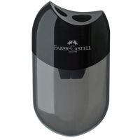 Faber-Castell: Dvojkomorové čierne umelé strúhadlo - f/a/faber-castell-dupla-tartos-muanyag-hegyezo-fekete.jpg