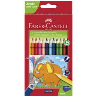 Faber-Castell: Jumbo 12 dielny set trojhranných farebných ceruziek a strúhadlo - f/a/faber-castell-jumbo-12-dielny-set-trojhrannych-farebnych-ceruziek-a-struhadlo.jpg