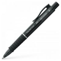 Faber-Castell: Poly Ball XB čierne guľôčkové pero - f/a/faber-castell-poly-ball-xb-cierne-gulockove-pero.jpg