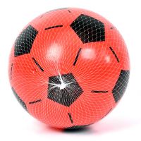 Farebná gumová lopta s futbalovým vzorom 23cm - rôzne farby - f/a/farebna-gumova-lopta-s-futbalovym-vzorom-23cm-rozne-farby.jpg