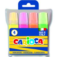 Farebná sada fluorescenčných zvýrazňovačov 4 ks - Carioca - f/a/farebna-sada-fluorescencnych-zvyraznovacov-4-ks-carioca.jpg
