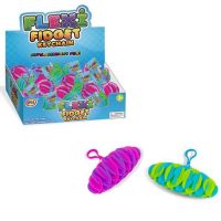 Flexi Fidget prívesok na kľúče v dvoch farbách 1ks