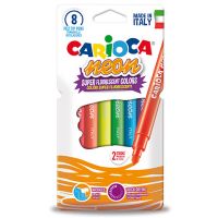 Neónové fixky 8ks - Carioca - f/l/Fluoreszkalo-neon-szinu-filctoll-8dbos-Carioca.jpg