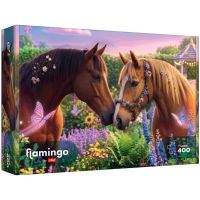Flamingo by puzzle Nádherné kone 400 ks puzzle - Trefl - f/l/flamingo-by-puzzle-nadherne-kone-400-ks-puzzle-trefl-1.jpg