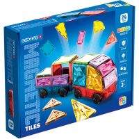 Geomag: Magnetic Tiles Gems – vozidlá, magnetické stavebné kocky, 24-dielna sada - g/e/Geomag-Magnetic-Tiles-Gems---vozidla-magneticke-stavebne-kocky-24-dielna-sada-1.jpg