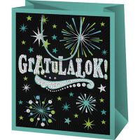Gratulálok! zelená exkluzívna darčeková taška normálnej veľkosti 11x6x15cm - g/r/gratulalok-zelena-exkluzivna-darcekova-taska-normalnej-velkosti-11x6x15cm.jpg