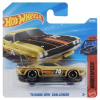 Hot Wheels: ’70 Dodge HEMI Challenger zlaté autíčko 1/64 – Mattel - h/o/Hot-Wheels---70-Dodge-HEMI-Challenger-zlate-auticko-1-64---Mattel-1.jpg
