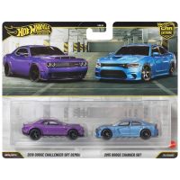 Hot Wheels Deluxe: 2018 Dodge Challenger SRT Demon a 2015 Dodge Charger SRT, 2-dielna sada autíčok v mierke 1:64 - Mattel - h/o/Hot-Wheels-Deluxe-2018-Dodge-Challenger-SRT-Demon-a-2015-Dodge-Charger-SRT-2-dielna-sada-auticok-v-mierke-1-64--Mattel-1.jpg