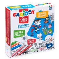 Hrdinovia obojstranné puzzle s 12 fixkami - Carioca - h/r/hrdinovia-obojstranne-puzzle-s-12-fixkami-carioca.jpg