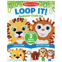 Hurkold! Kreatív súprava na výrobu bábok divokých zvierat - Melissa & Doug