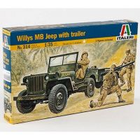Italeri 1/35 Willys MB vojenský Jeep s prívesom model vozidla - i/t/Italeri-1-35-Willys-MB-vojensky-Jeep-s-privesom-model-vozidla-1.jpg