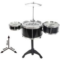 Jazz Drum 4 dielny čierny bicí set so stojanom - j/a/jazz-drum-4-dielny-cierny-bici-set-so-stojanom.jpg