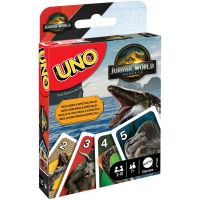 Jurassic World: Znovuzrodenie UNO kartová hra - Mattel