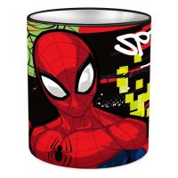 Kovový valcový stolový stojan na písacie potreby s motívom Spider-Mana 10x11 cm - k/o/Kovovy-valcovy-stolovy-stojan-na-pisacie-potreby-s-motivom-Spider-Mana-10x11-cm-1.jpg