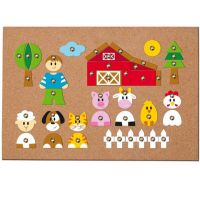 Korková tabuľa so figúrkami zvierat, hrací set - Woodyland - k/o/korkova-tabula-so-figurkami-zvierat-hraci-set-woodyland.jpg
