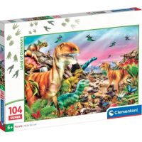 Krajina dinosaurov 104-dielna Super puzzle - Clementoni - k/r/Krajina-dinosaurov-104-dielna-Super-puzzle--Clementoni-1.jpg