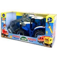 LENA: Veľký traktor s čelným nakladačom a drapákom červeno/biely 65 cm - l/e/lena-velky-traktor-s-celnym-nakladacom-a-drapakom-cerveno-biely-65-cm.jpg