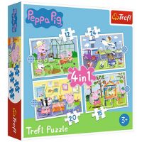 Letné spomienky Peppa Pig 4v1 puzzle - Trefl - l/e/letne-spomienky-peppa-pig-4v1-puzzle-trefl.jpg