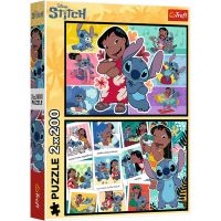 Lilo a Stitch šťastný život 2x200 puzzle - Trefl - l/i/Lilo-a-Stitch-stastny-zivot-2x200-puzzle--Trefl-1.jpg