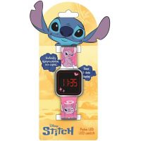 Luna: Disney Stitch a Angel ružové LED náramkové hodinky - l/u/Luna-Disney-Stitch-a-Angel-ruzove-LED-naramkove-hodinky-1.jpg