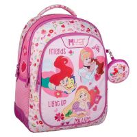 Luna: Must Team Disney princeznovský zaoblený trojkomorový školský batoh, ruksak 32x18x43 cm - l/u/Luna-Must-Team-Disney-princeznovsky-zaobleny-trojkomorovy-skolsky-batoh-ruksak-32x18x43-cm-1.jpg