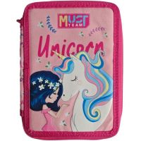 Luna: Must Team naplnený penál s motívom jednorožca, ružový, 2-poschodový, 15x5x21 cm - l/u/Luna-Must-Team-naplneny-penal-s-motivom-jednorozca-ruzovy-2-poschodovy-15x5x21-cm-1.jpg