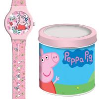 Luna: Ružové analógové hodinky Peppa Pig v kovovej darčekovej krabičke - l/u/Luna-Ruzove-analogove-hodinky-Peppa-Pig-v-kovovej-darcekovej-krabicke-1.jpg