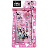 Luna: Ružový 5-dielny písací set Minnie myška - l/u/Luna-Ruzovy-5-dielny-pisaci-set-Minnie-myska-1.jpg