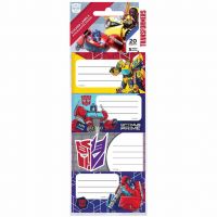 Luna: Transformers zošitové štítky, balenie 20 ks - l/u/Luna-Transformers-zositove-stitky-balenie-20-ks-1.jpg