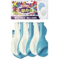 Luna: Párty balóny v modrej a bielej farbe 24ks - l/u/luna-party-balony-v-modrej-a-bielej-farbe-24ks.jpg