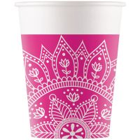Mandala fuksia-biela papierový pohár 8 ks set 200 ml - m/a/Mandala-fuksia-biela-papierovy-pohar-8-ks-set-200-ml-1.jpg