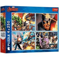 Marvel: Pomstitelia 4x250 ks puzzle - Trefl - m/a/Marvel-Pomstitelia-4x250-ks-puzzle--Trefl-1.jpg