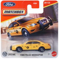 Matchbox: Ford Police Interceptor žlté autíčko 1/64 - Mattel - m/a/Matchbox-Ford-Police-Interceptor-zlte-auticko-1-64--Mattel-1.jpg