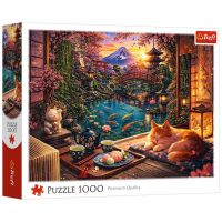 Mačka v sakurovej záhrade 1000-dielne puzzle - Trefl - m/a/macka-v-sakurovej-zahrade-1000-dielne-puzzle-trefl-1.jpg