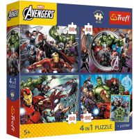 Marvel Avengers - 4 x 88 dielikov Premium Plus Kids puzzle - Trefl - m/a/marvel-avengers-4-x-88-dielikov-premium-plus-kids-puzzle-trefl-1.jpg