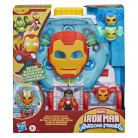 Marvel Iron Man a úžasní priatelia - Hall of Armor herná sada - Hasbro