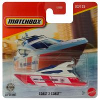 Matchbox: Coast 2 Coast pobrežná stráž loď 1/64 - Mattel - m/a/matchbox-coast-2-coast-pobrezna-straz-lod-1-64-mattel-1.jpg