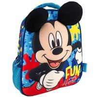 Mickey Mouse Fun Starts Here škôlkársky batoh s 3D vzorom 27x10x31cm - m/i/mickey-mouse-fun-starts-here-skolkarsky-batoh-s-3d-vzorom-27x10x31cm.jpg