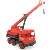 Middle Truck: Žeriavové auto 43 cm červené - Wader - m/i/middle-truck-zeriavove-auto-43-cm-cervene-wader.jpg