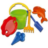 Veľký set do piesku s vlnovkovitým vedierkom 6 ks - D-Toys - n/a/Nagy-homokozo-szett-hullamos-vodorrel-6-reszes-D-Toys.jpg