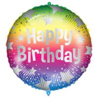 Narodeninový fóliový balón – s nápisom „Happy Birthday“, s dúhovým hviezdičkovým vzorom, 46 cm - n/a/Narodeninovy-foliovy-balon---s-napisom--Happy-Birthday---s-duhovym-hviezdickovym-vzorom-46-cm-1.jpg