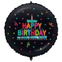 Narodeninový fóliový balón – s nápisom „Happy Birthday“, s tortou a konfetami, na čiernom pozadí, 46 cm - n/a/Narodeninovy-foliovy-balon---s-napisom--Happy-Birthday---s-tortou-a-konfetami-na-ciernom-pozadi-46-cm-1.jpg