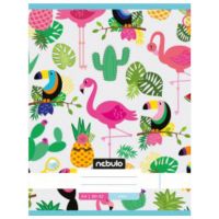 Nebulo: Flamingo a Tukan hladký zošit A4 80-32 - n/e/Nebulo-Flamingo-a-Tukan-hladky-zosit-A4-80-32-1.jpg