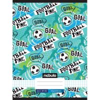 Nebulo: Zošívaný štvorčekový zošit s nápisom Football time 87-32 A/4 - n/e/Nebulo-Zosivany-stvorcekovy-zosit-s-napisom-Football-time-87-32-A-4-1.jpg