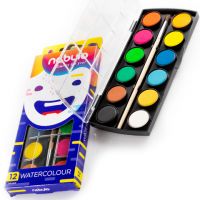 Nebulo: 12 dielny set akvarelov s 23 mm diskmi