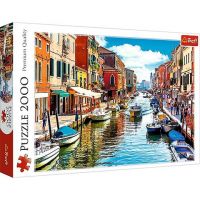 Ostrov Murano Benátky 2000 dielne puzzle - Trefl