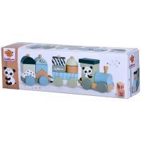 Panda drevený vláčik 16-dielny set - Eichhorn - p/a/panda-dreveny-vlacik-16-dielny-set-eichhorn.jpg